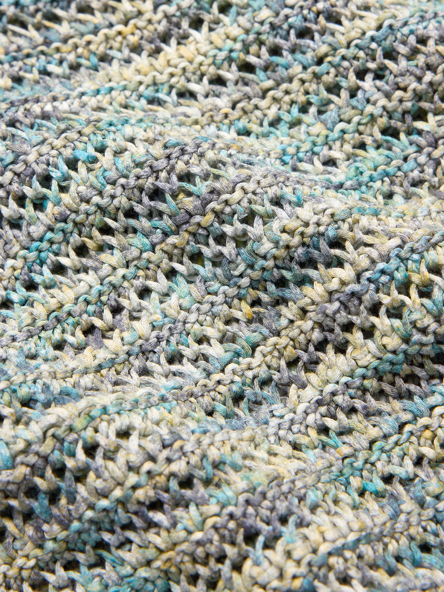 Image number 5 showing, Spacedye Cotton Crochet Vest