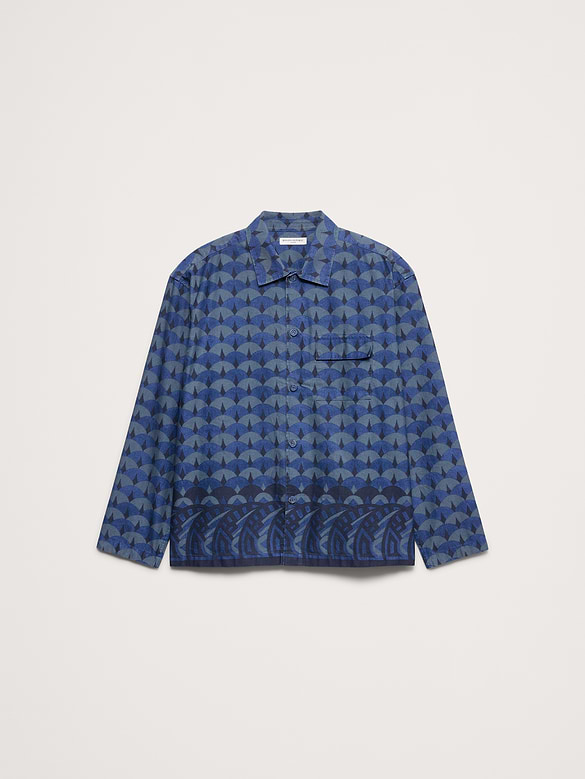 Relaxed-Fit Cotton-Linen Resort Shirt
