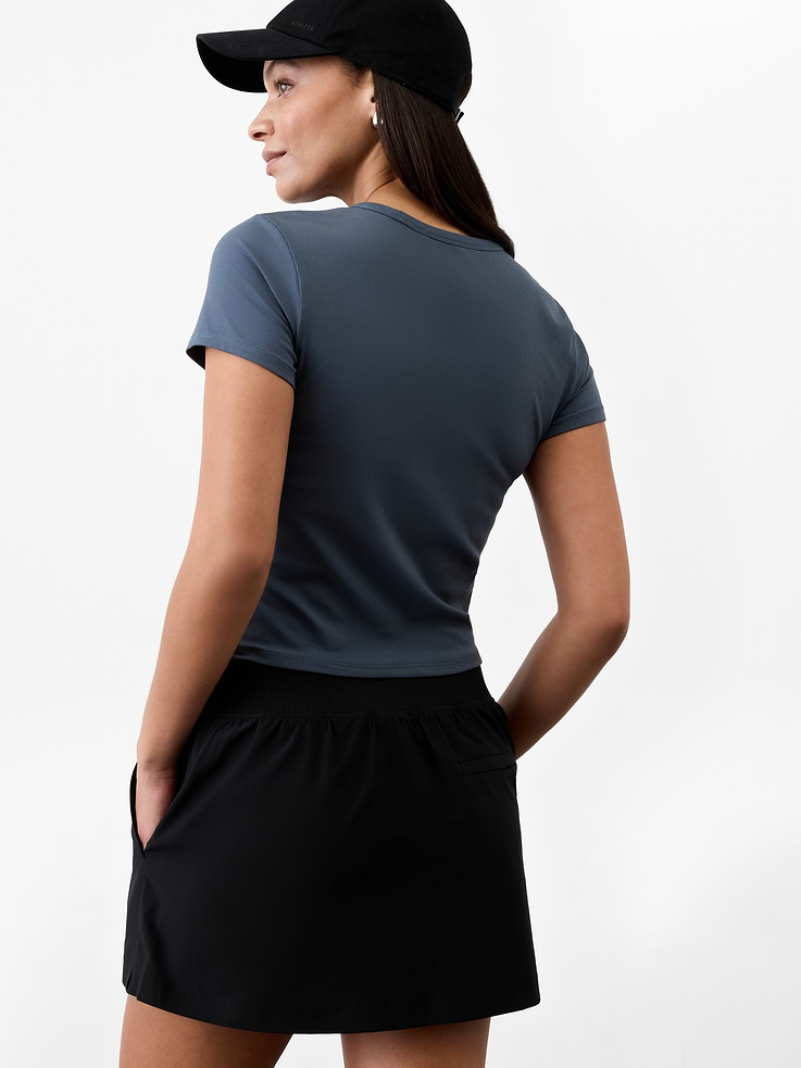 Image number 3 showing, Brooklyn Mid Rise 13.5" Skort