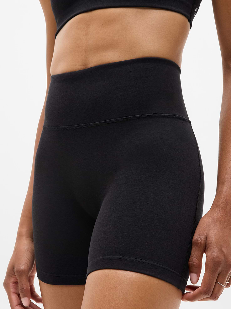 Image number 2 showing, Intuition High Rise 5” Cotton Short