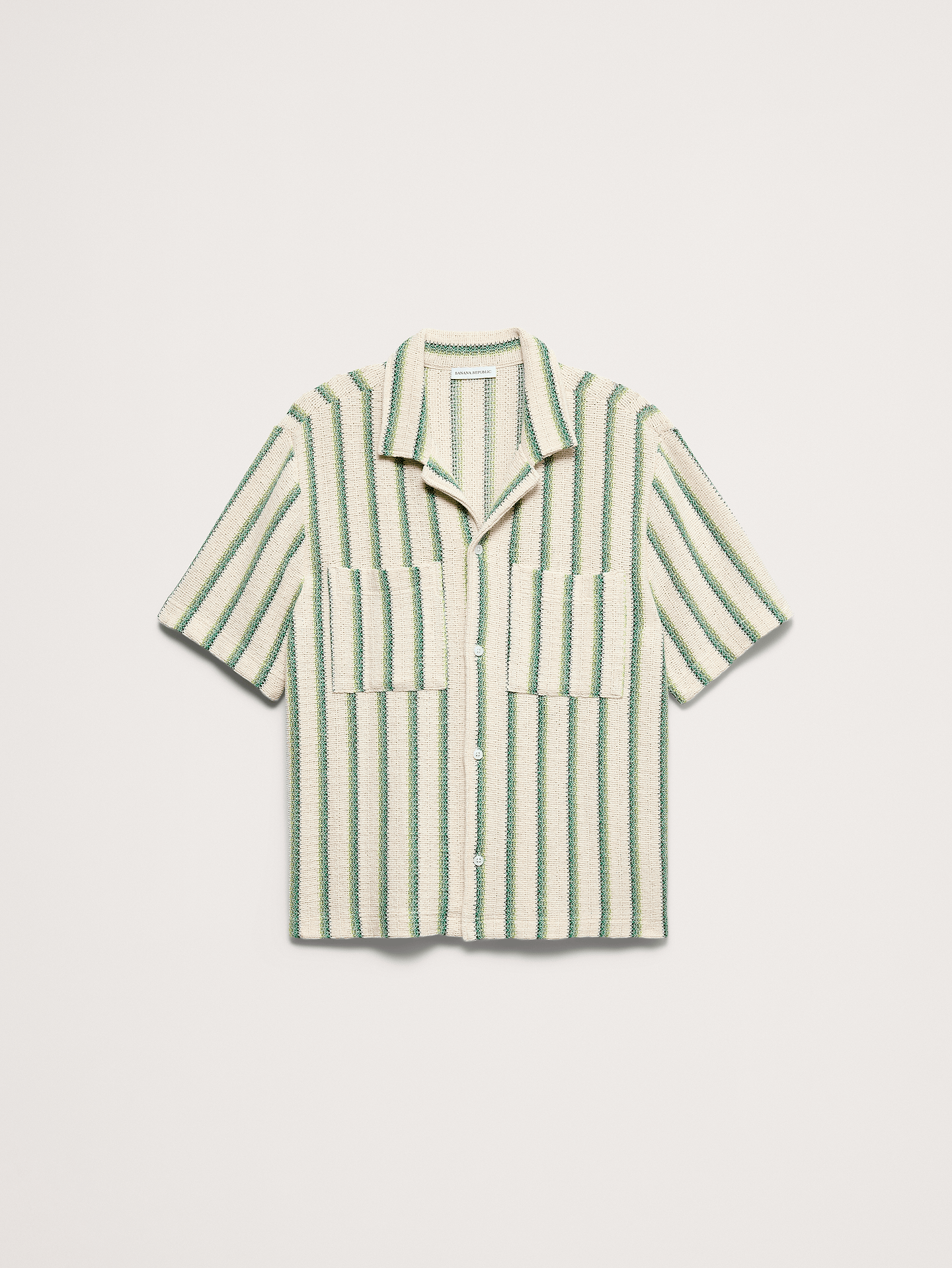 Image number 4 showing, Stripe Knit Resort Shirt