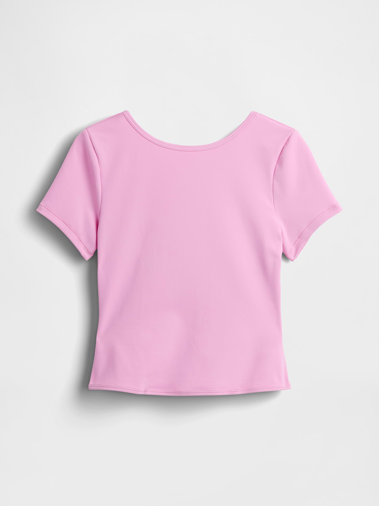 Image number 6 showing, GapFit Smooth Reversible Wrap Crop Top