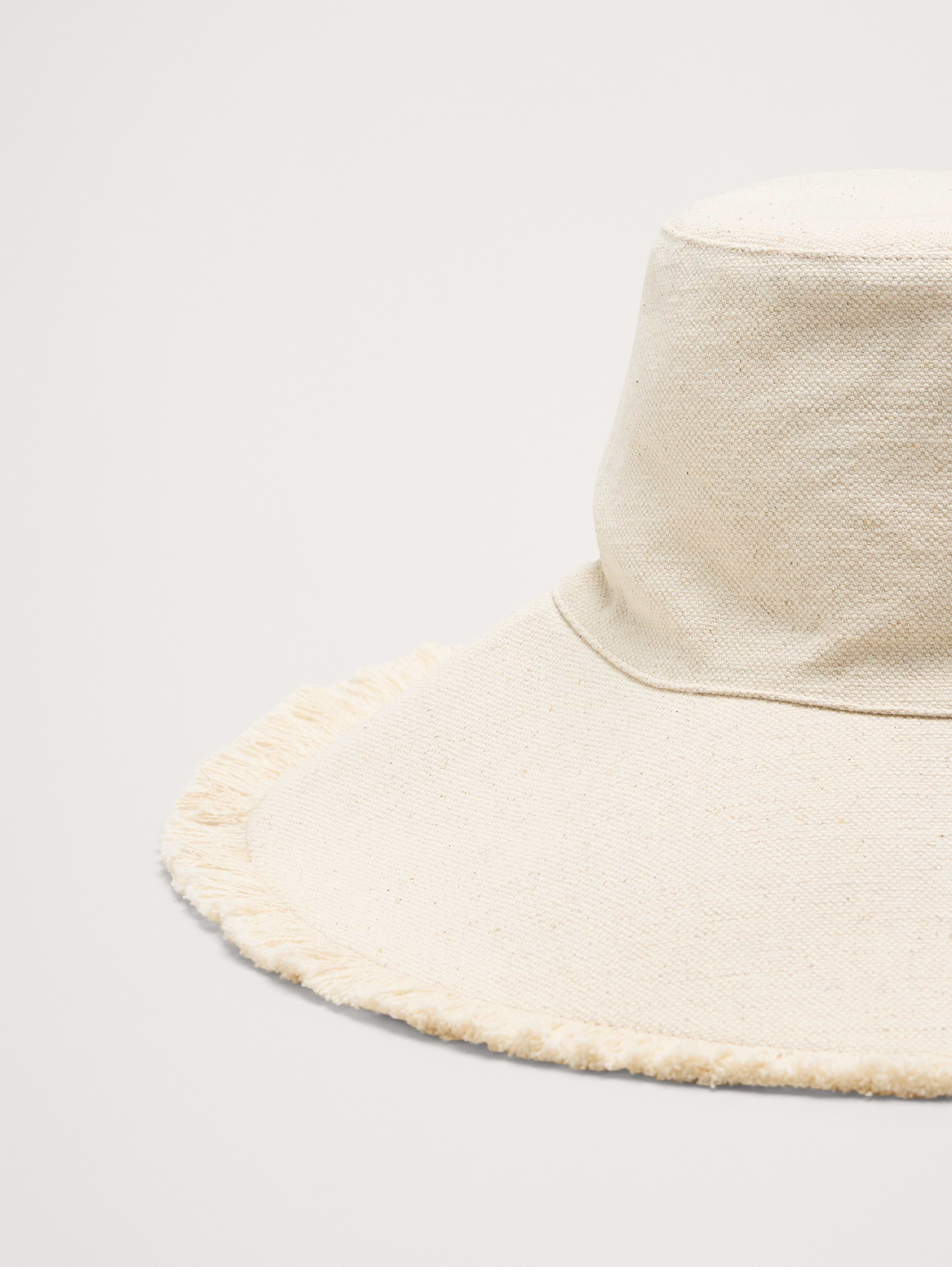 Image 3 of 3, Fringed Canvas Packable Sun Hat By Hat Attack
