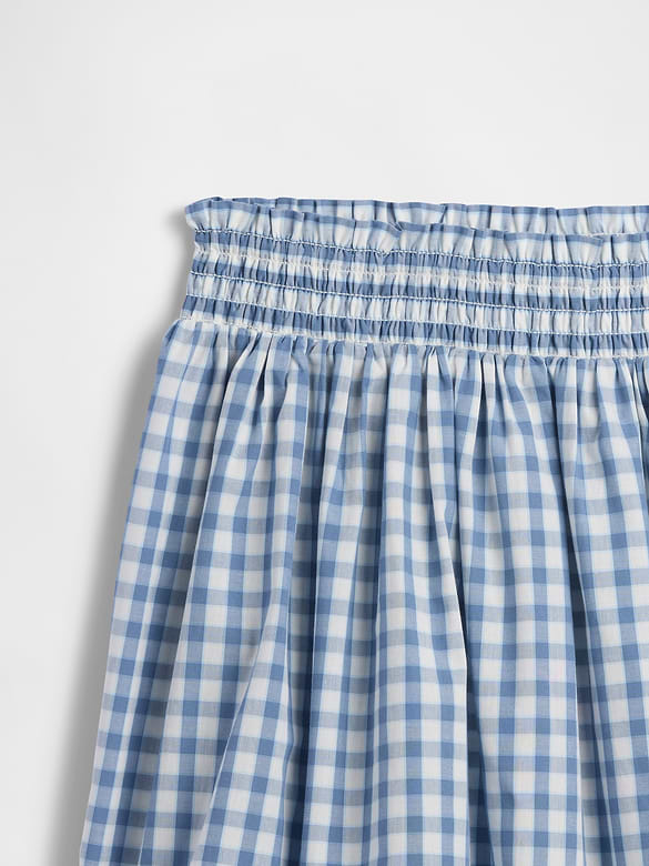 Kids Pull-On Smocked Skirt