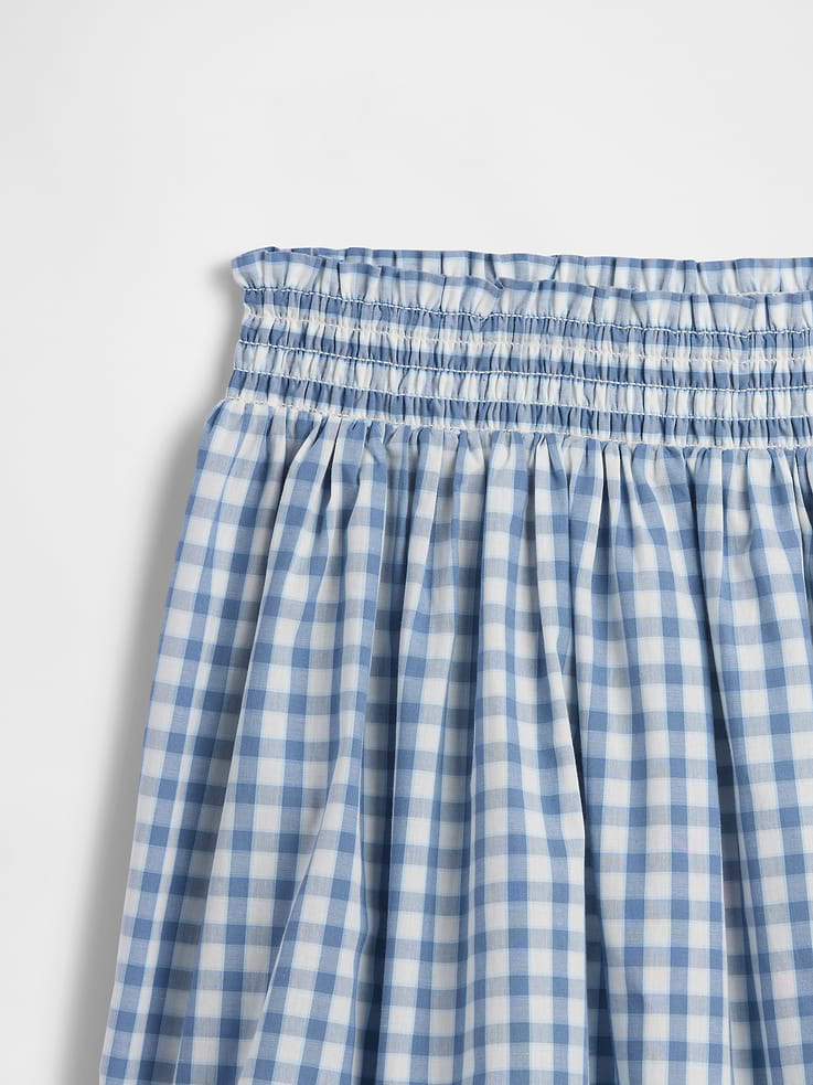 Image number 3 showing, Kids Pull-On Smocked Skirt