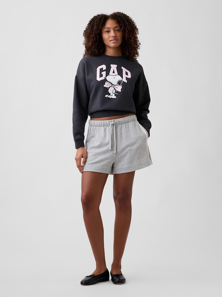 Image 3 of 5, Oversized Wedge Crewneck Sweatshirt