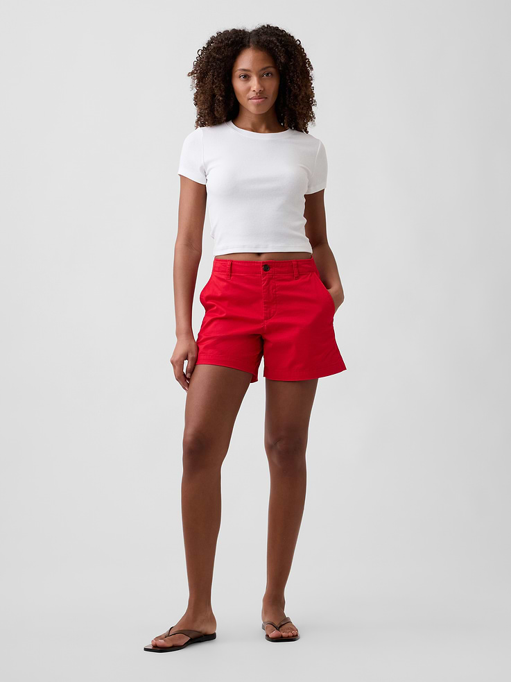 Image 1 of 7, Stretch twill weave., Button closure, zip fly., Front slant pockets, welt pockets at back., Select styles have allover print or embroidery., This product was made in a factory that invests in gender equity and women’s empowerment through RISE. Learn more at, Product #1175331