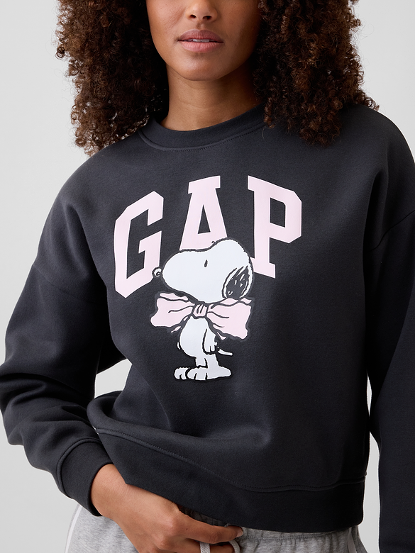 Oversized Wedge Crewneck Sweatshirt