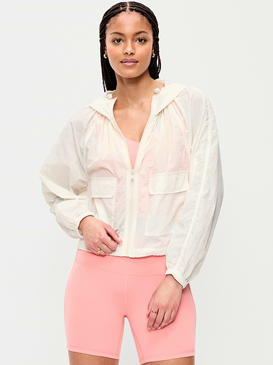 Image number 1 showing, Full-Zip Windbreaker