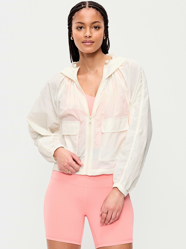 Image number 1 showing, Full-Zip Windbreaker