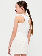 Image number 2 showing, Fitted Seamless Ribbed Racerback Performance Top for Girls