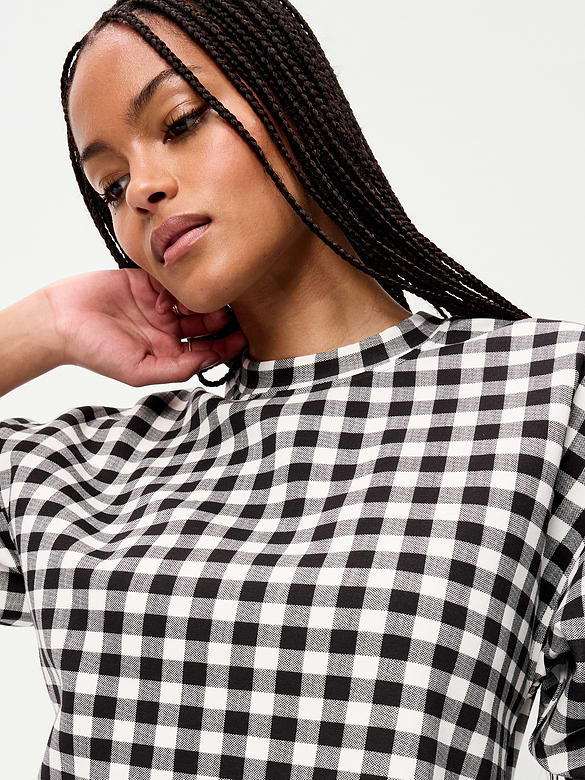 Dynamic Fleece Oversized Crop Sweatshirt