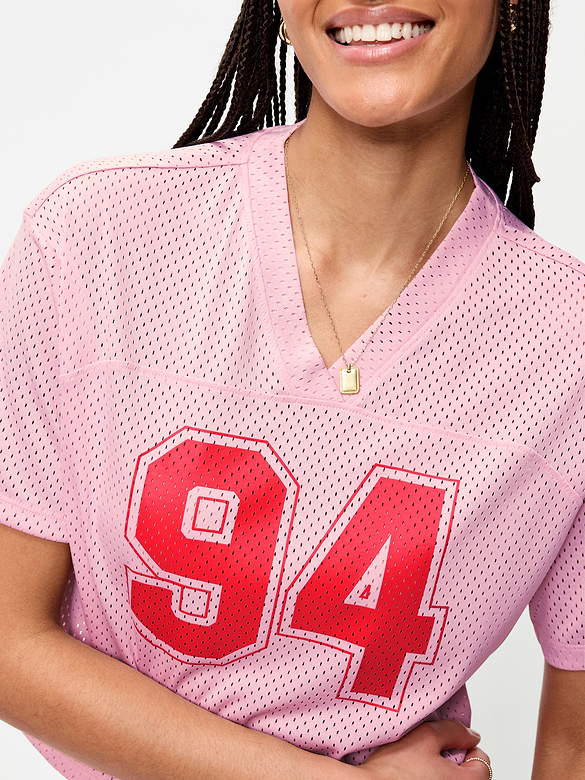 Mesh Jersey Football Top