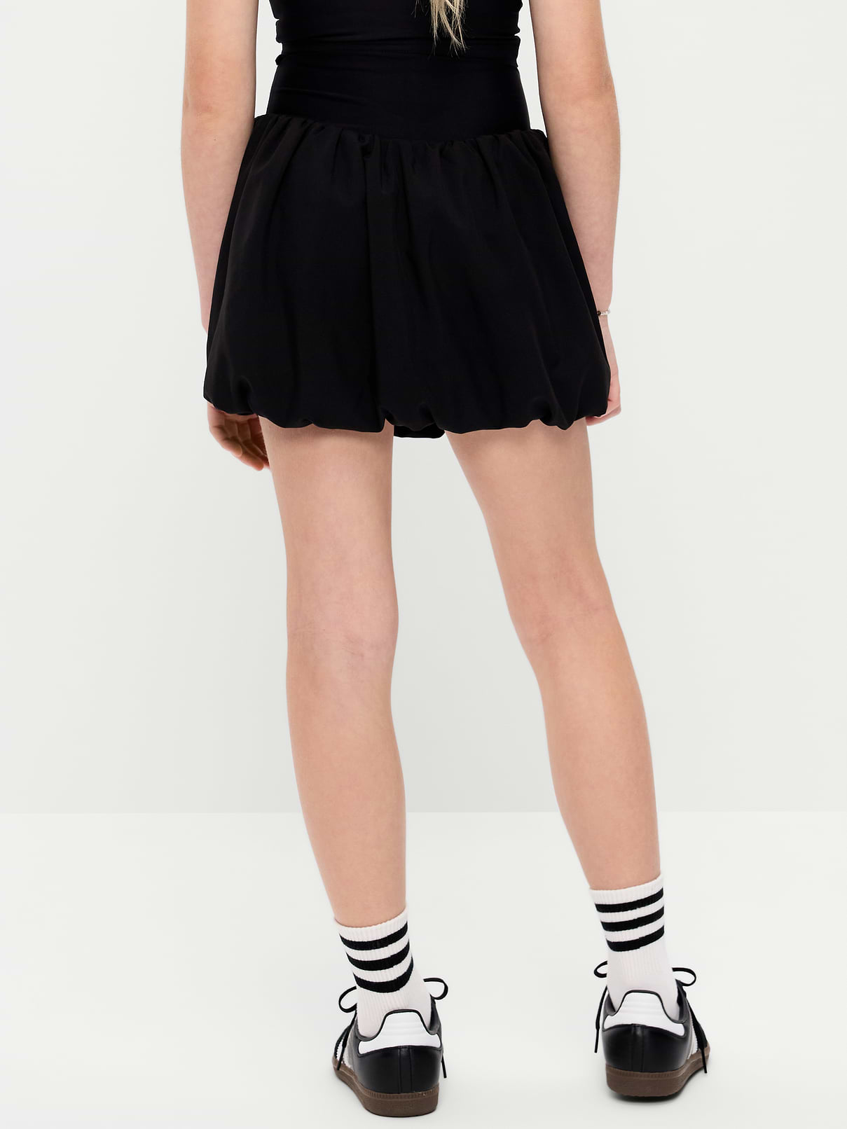 Image number 2 showing, High-Waisted PowerSoft Bubble Skort for Girls
