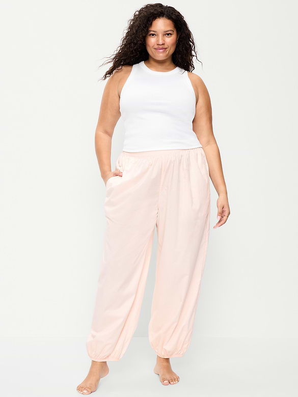 Lightweight Pull-On Parachute Pants