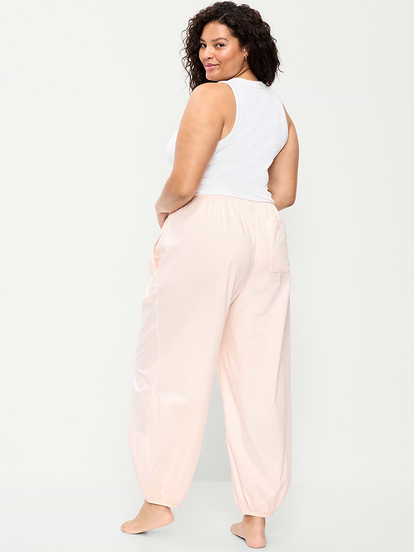 Lightweight Pull-On Parachute Pants