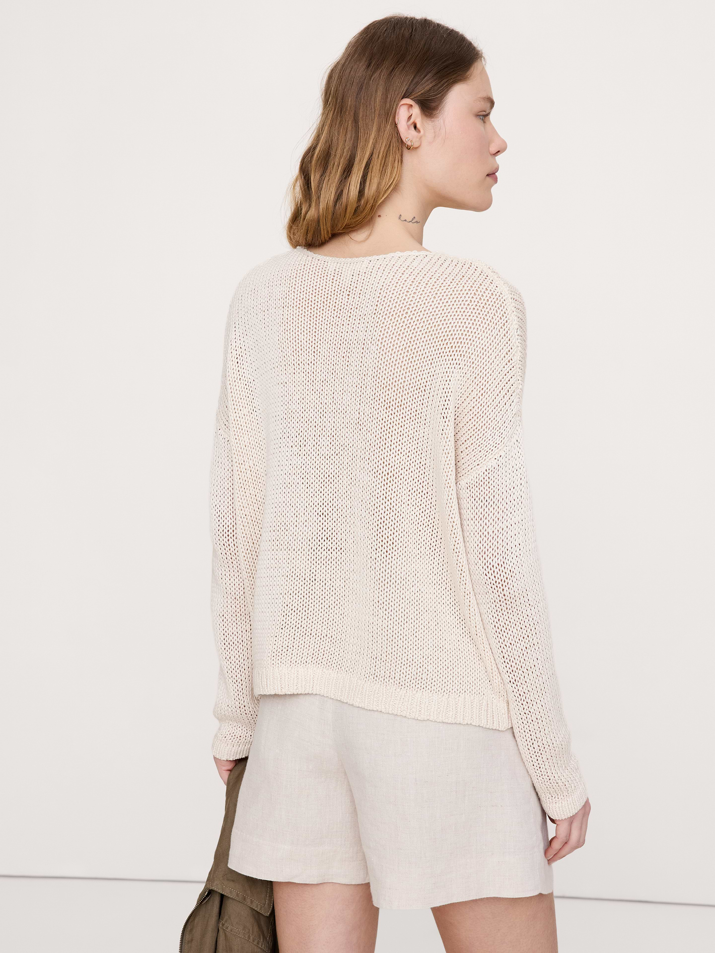 Image number 3 showing, Coastal Cotton Crew-Neck Sweater