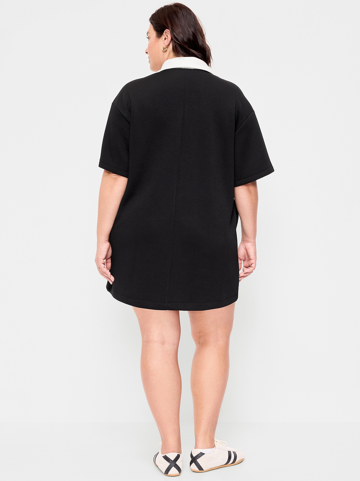 Bounce Fleece Short-Sleeve Polo Dress | Old Navy