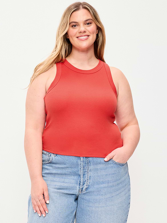 Camisole courte moulante