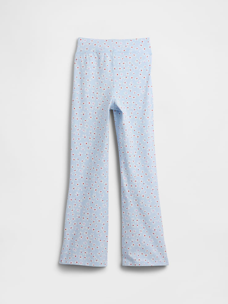 Image number 2 showing, Kids Print Stretch Jersey Flare Leggings