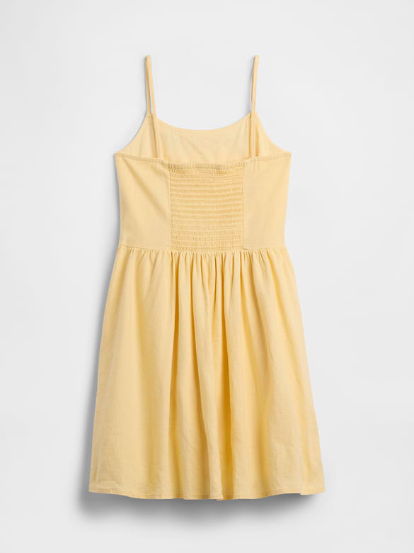 Kids Linen-Blend Dress