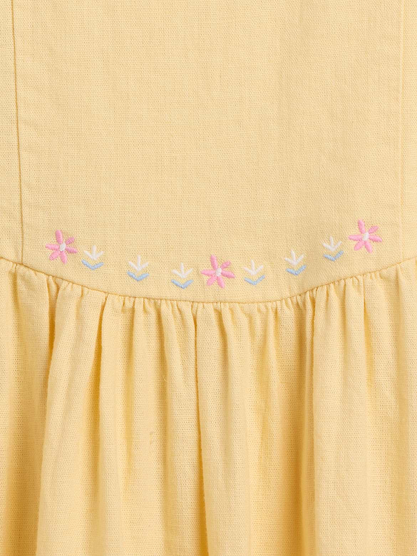Kids Linen-Blend Dress