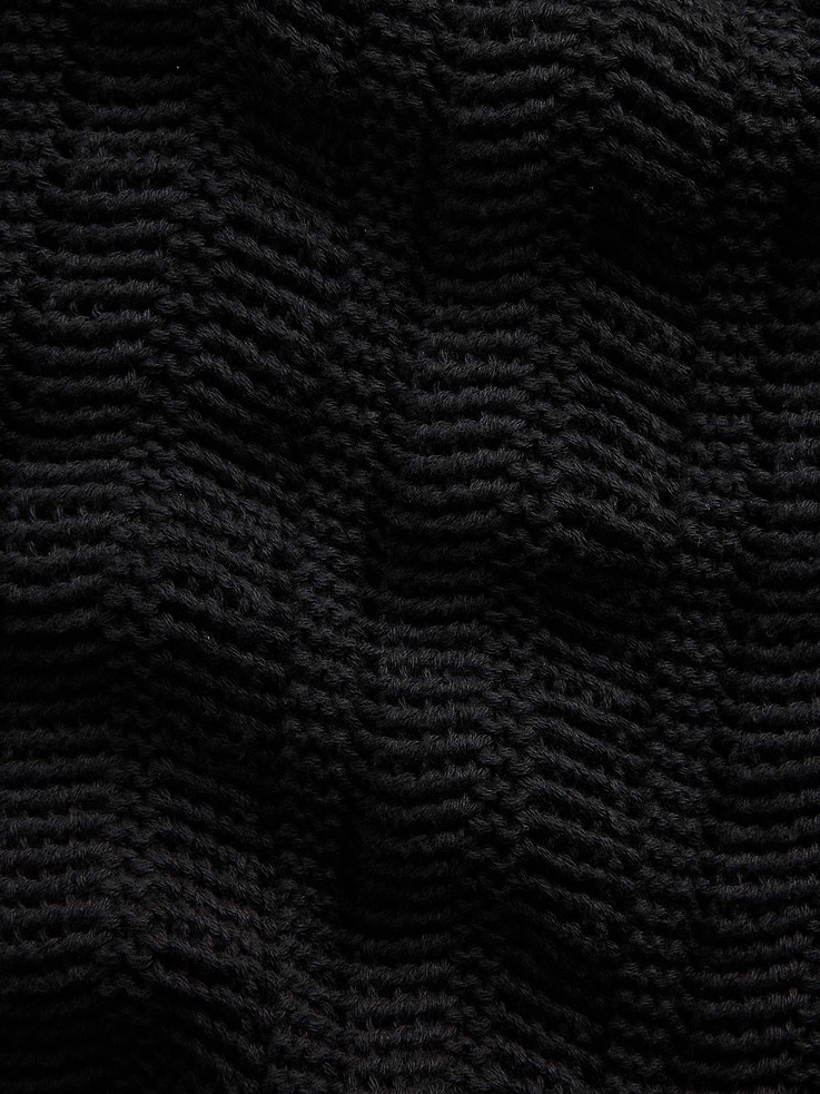 Image number 4 showing, Herringbone Crochet Sweater Shirt