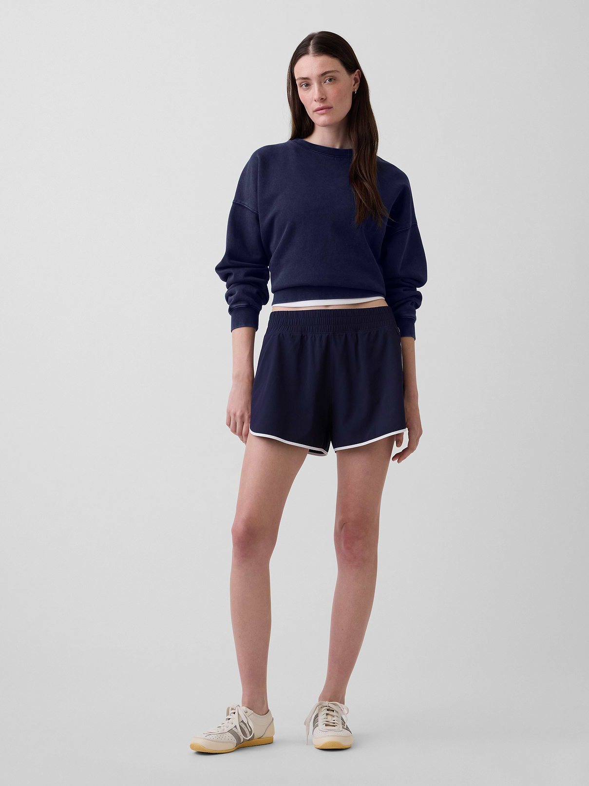 Image number 5 showing, GapFit Tech High Rise Running Shorts