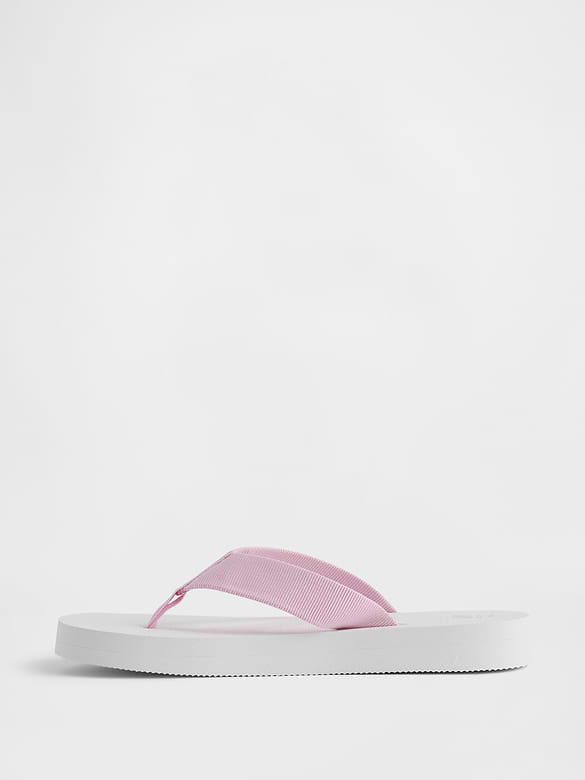 Kids Canvas Flip Flops