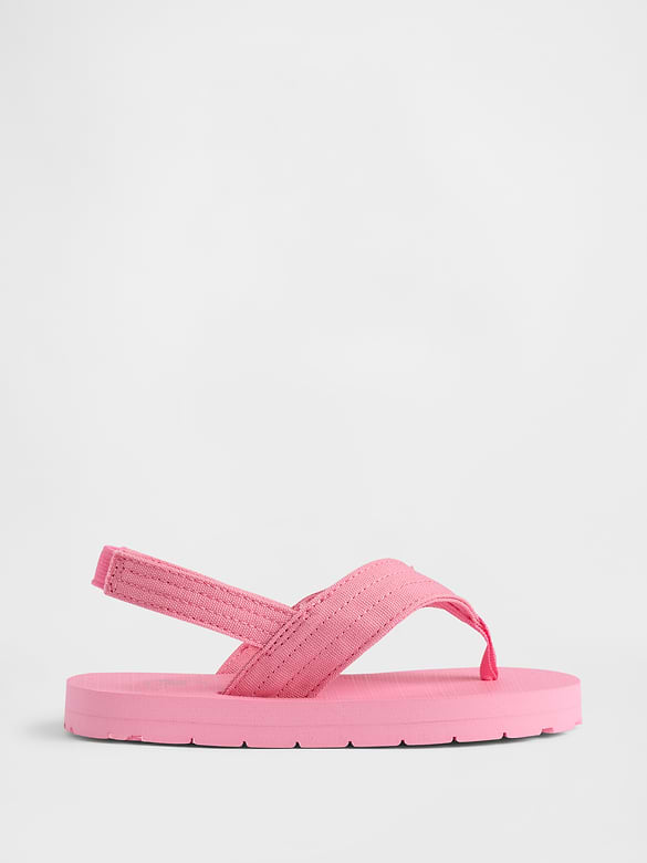 Toddler Canvas Flip Flops