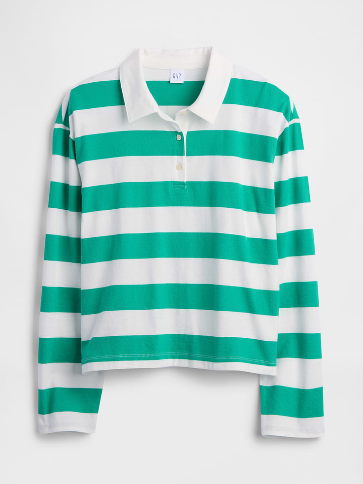Image number 5 showing, Relaxed Rugby Polo Shirt