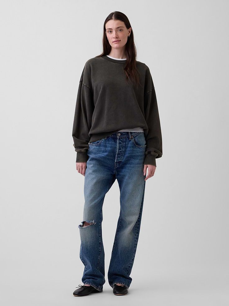 Image number 6 showing, Adult Heavyweight Oversized Sweatshirt