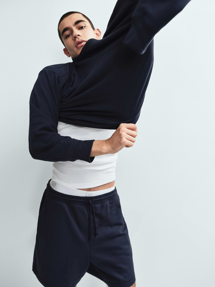 Image number 8 showing, Adult Heavyweight French Terry Sweat Shorts