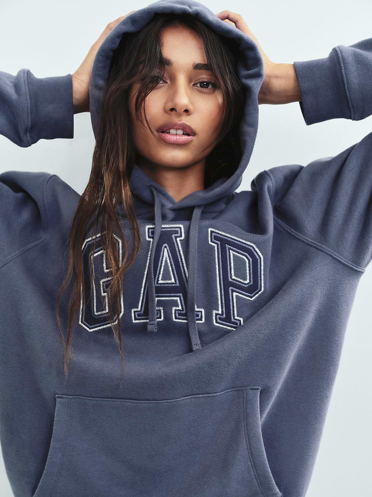 Image number 8 showing, Adult VintageSoft Arch Logo Hoodie