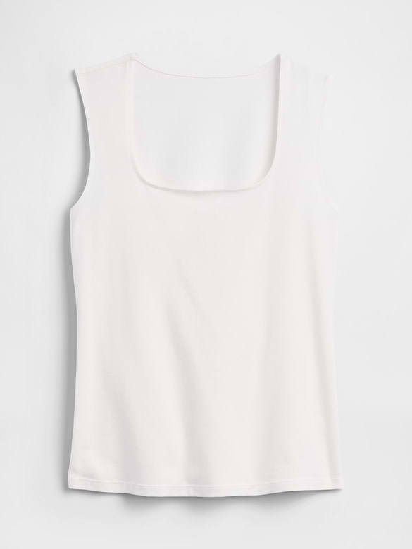 Squareneck Shell Tank Top