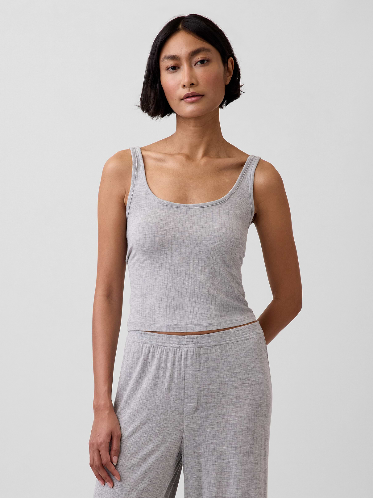 SoftMade Modal Rib PJ Tank Top
