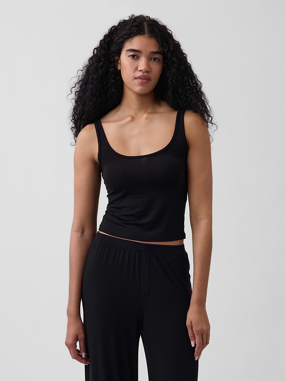 SoftMade Modal Rib PJ Tank Top