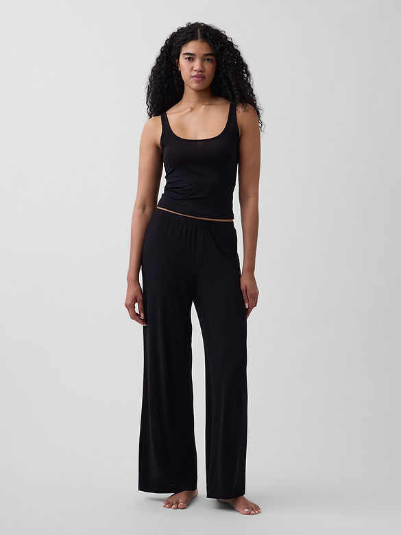 SoftMade Modal Rib PJ Tank Top