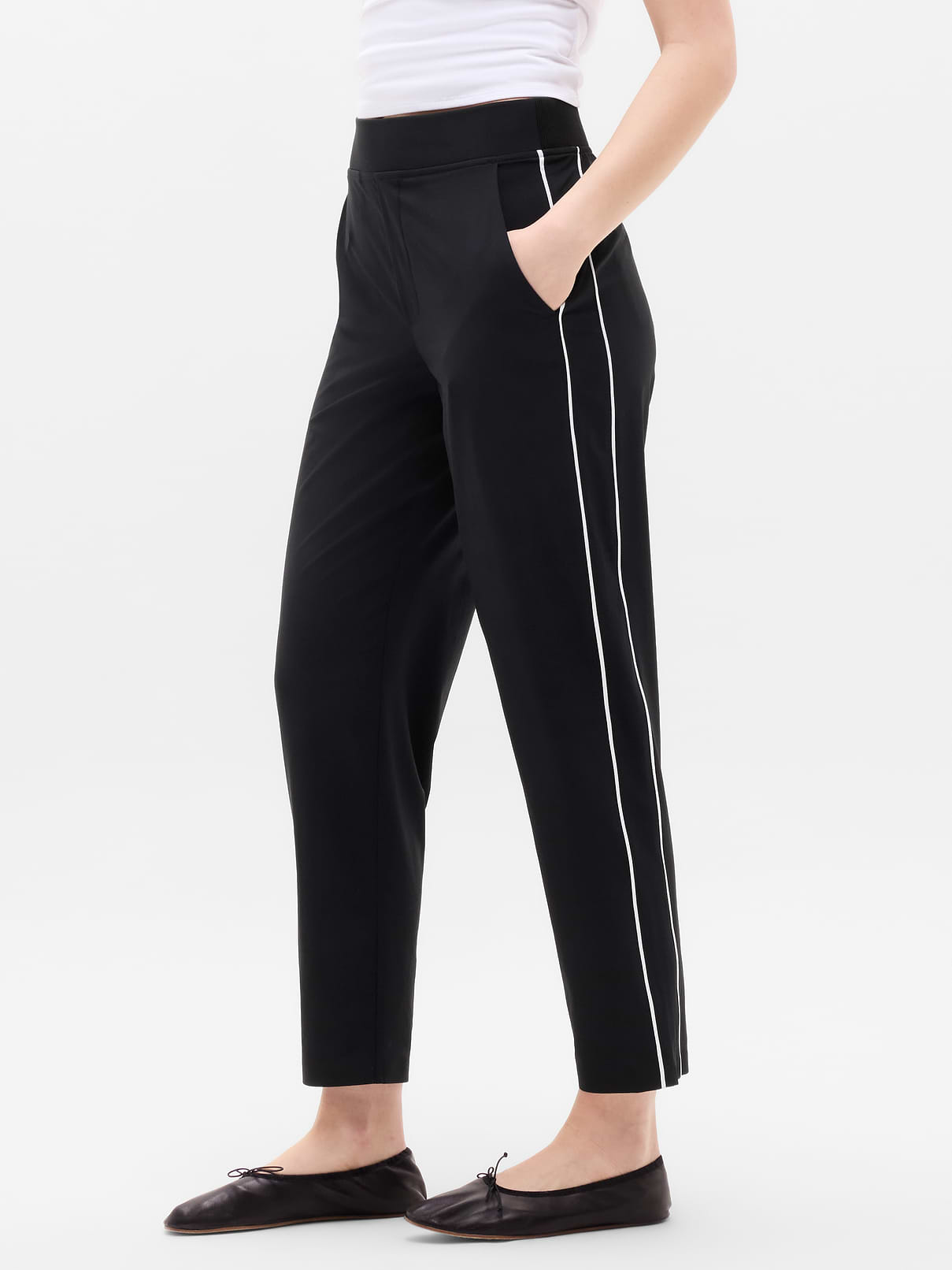 Brooklyn Piping Ankle Pant