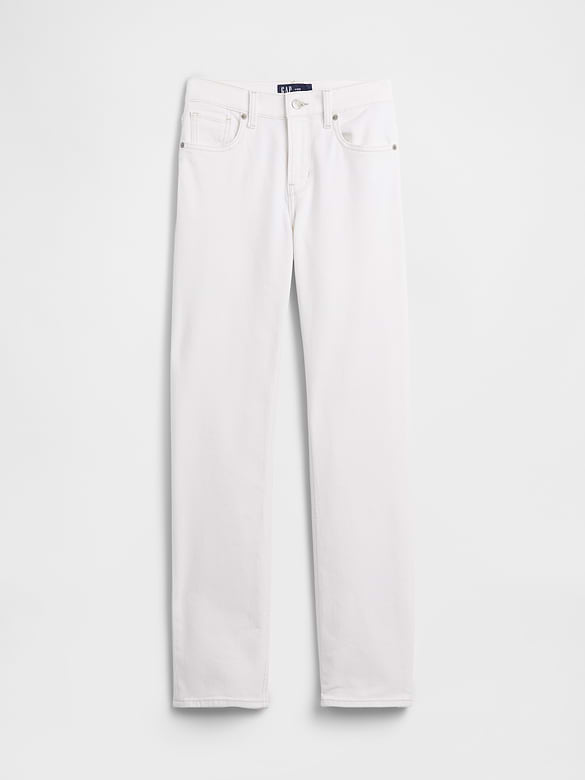 Mid Rise '90s Slim Straight Jeans