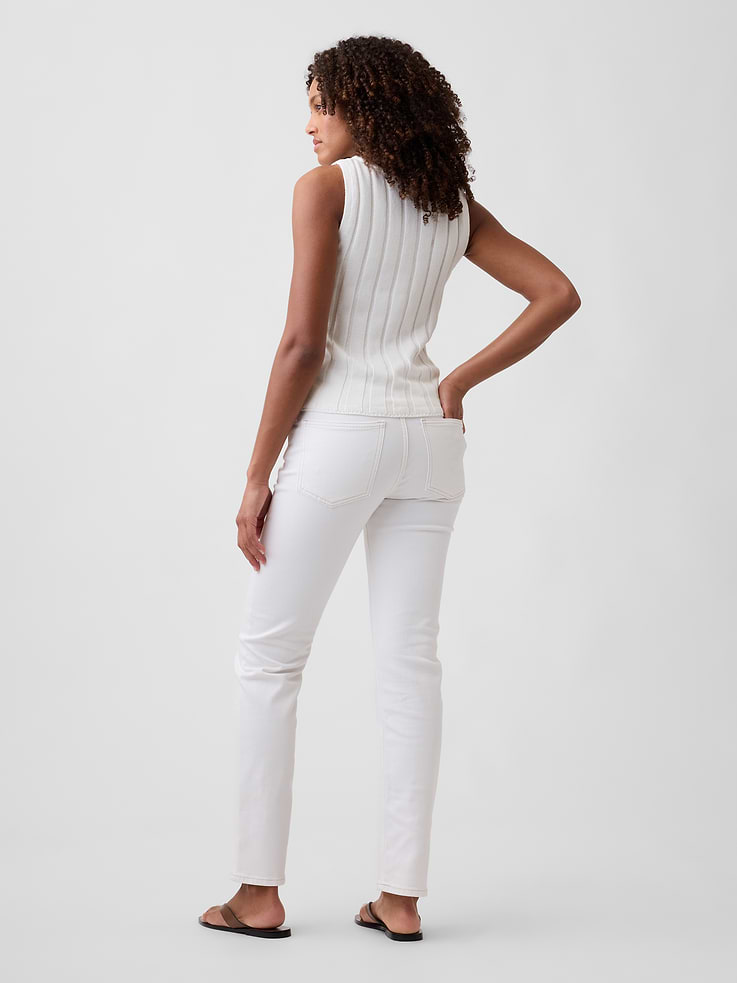 Image number 4 showing, Mid Rise '90s Slim Straight Jeans