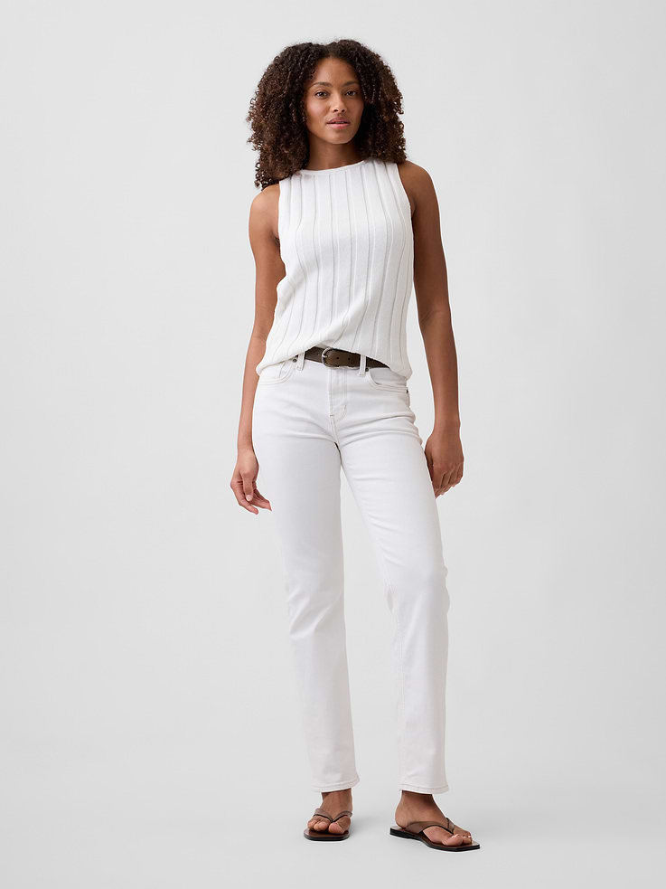 Image number 1 showing, Mid Rise '90s Slim Straight Jeans