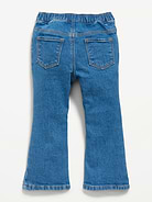 Image number 4 showing, Wow Pull-On High-Waisted Flare-Leg Jeans for Toddler Girls