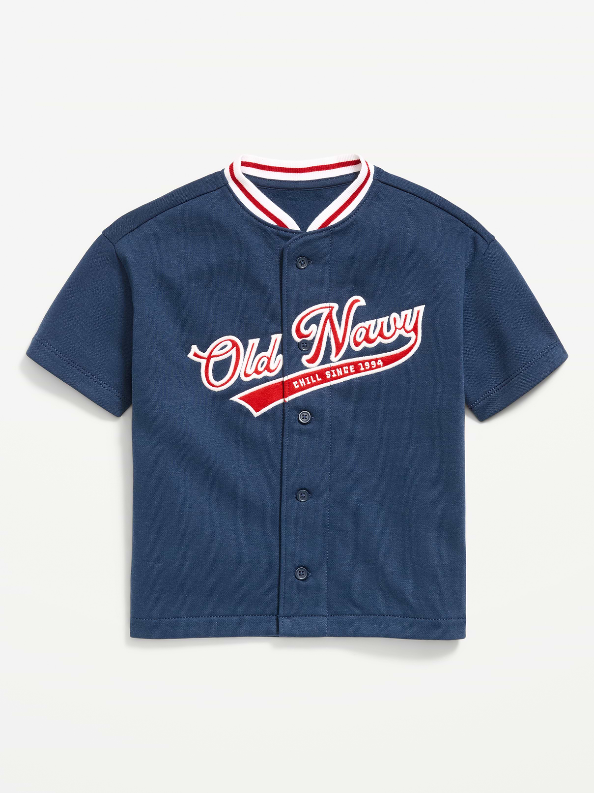 Image number 1 showing, Oversized Logo-Graphic Baseball Sweatshirt for Toddler Boys