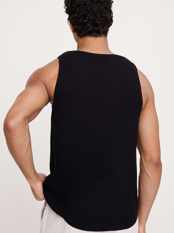 Cotton Sweater Tank