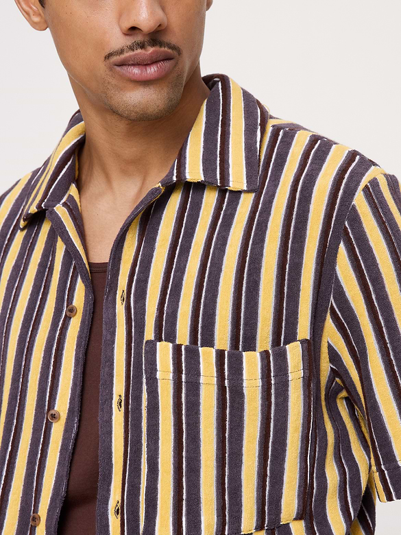 Stripe Terry Resort Shirt