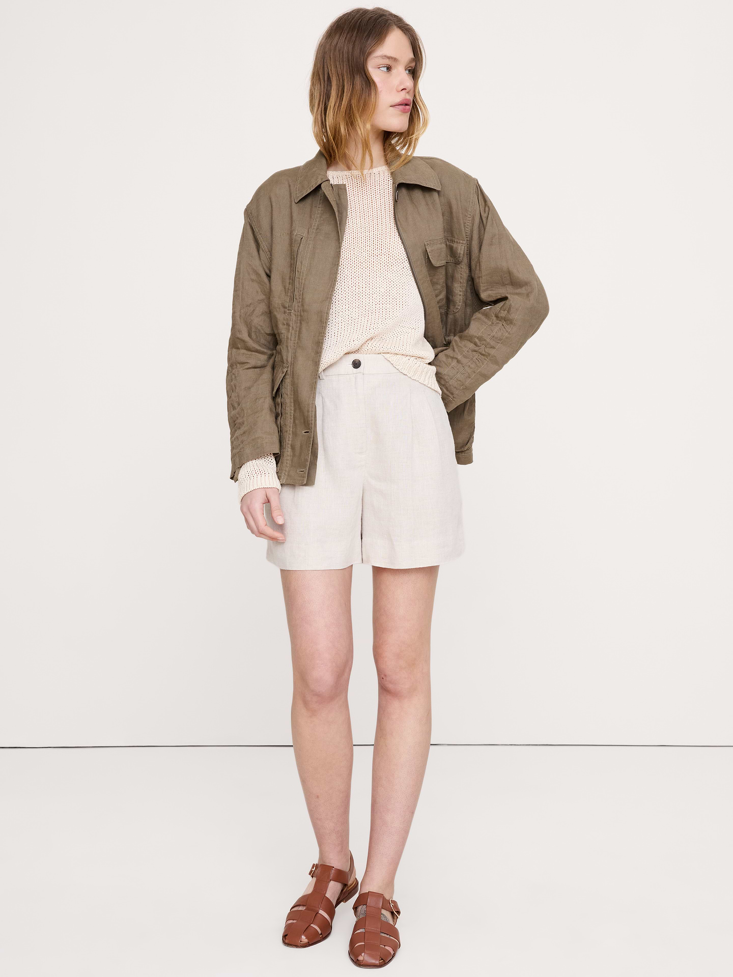 Image number 4 showing, Coastal Cotton Crew-Neck Sweater
