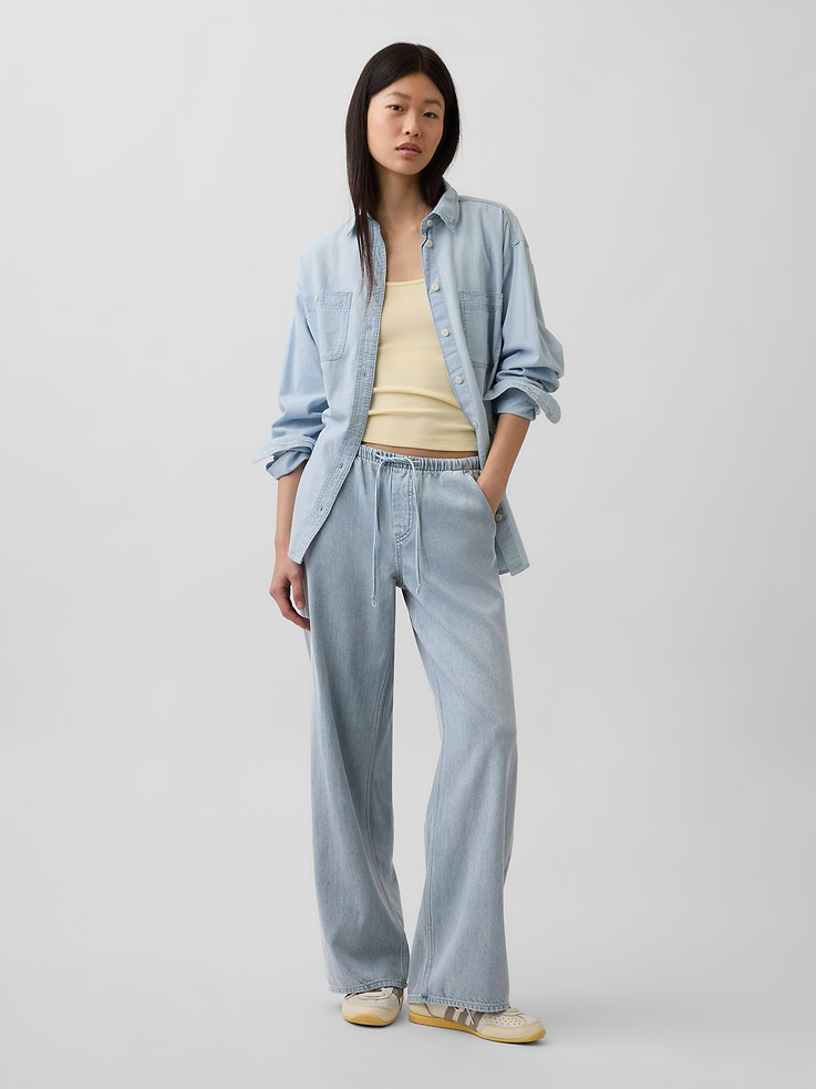 Image number 1 showing, Low Rise UltraSoft Easy '90s Loose Jeans