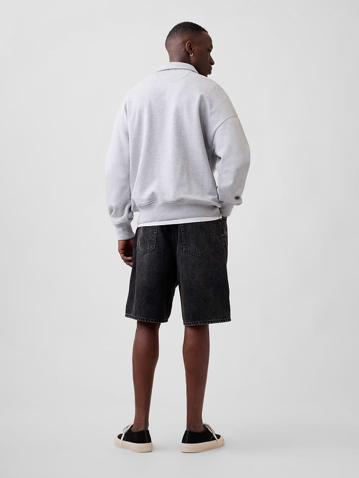 Image number 2 showing, 9" SuperSoft Loose Denim Shorts