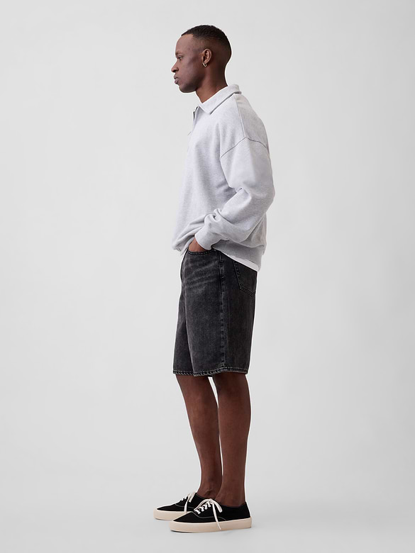 9" SuperSoft Loose Denim Shorts
